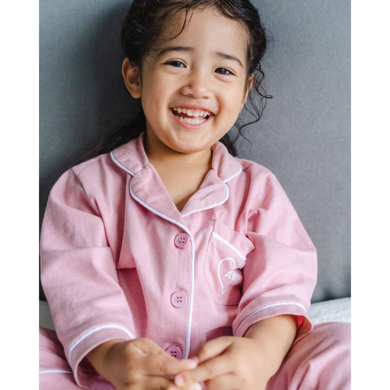 Personalised Pyjamas-Candy Floss Pink(preorder)