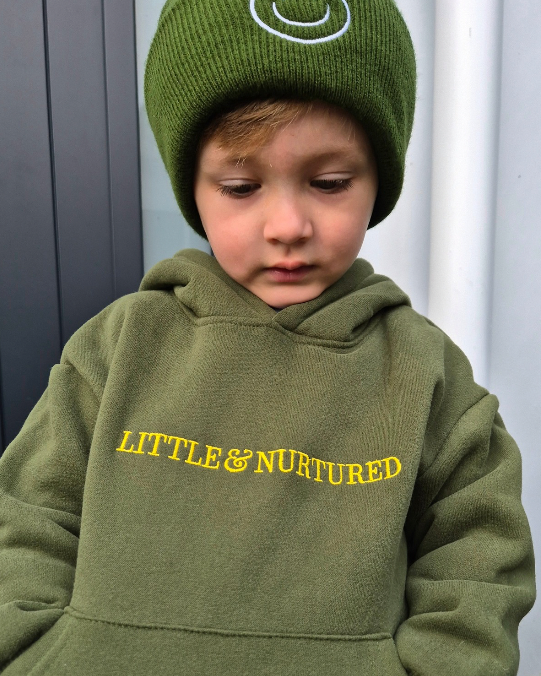 Little & Nurtured Tracksuit- Forest