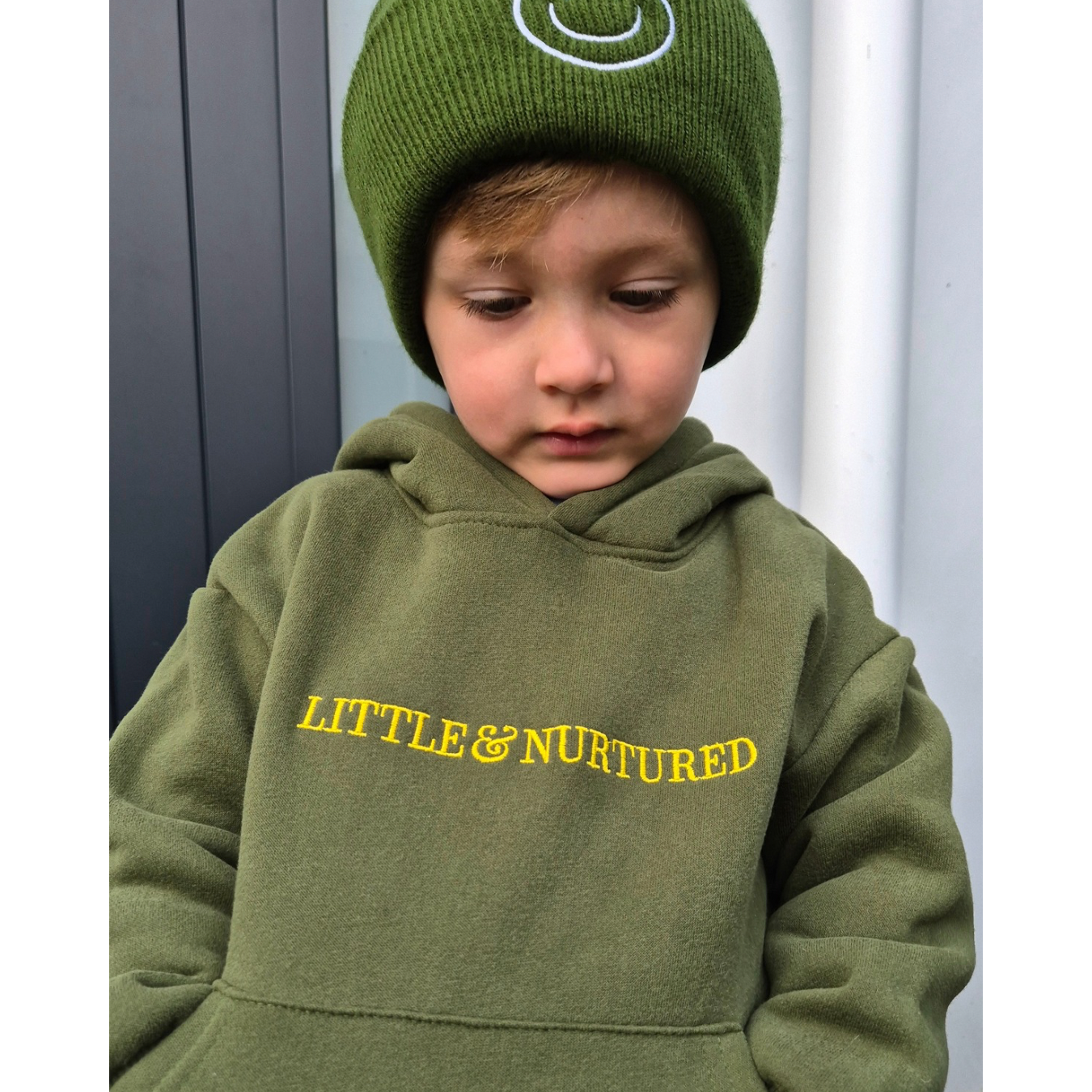 Little & Nurtured Tracksuit- Forest (preorder)