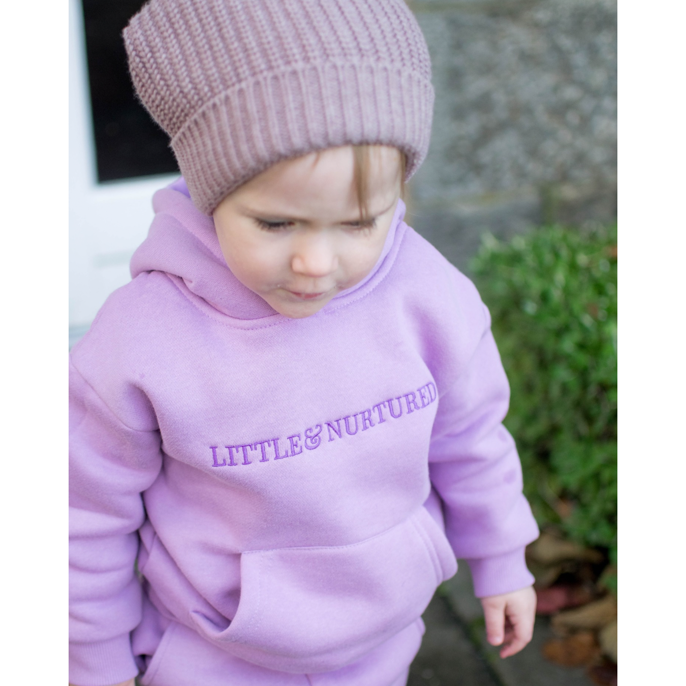 Little & Nurtured Tracksuit-Lavender