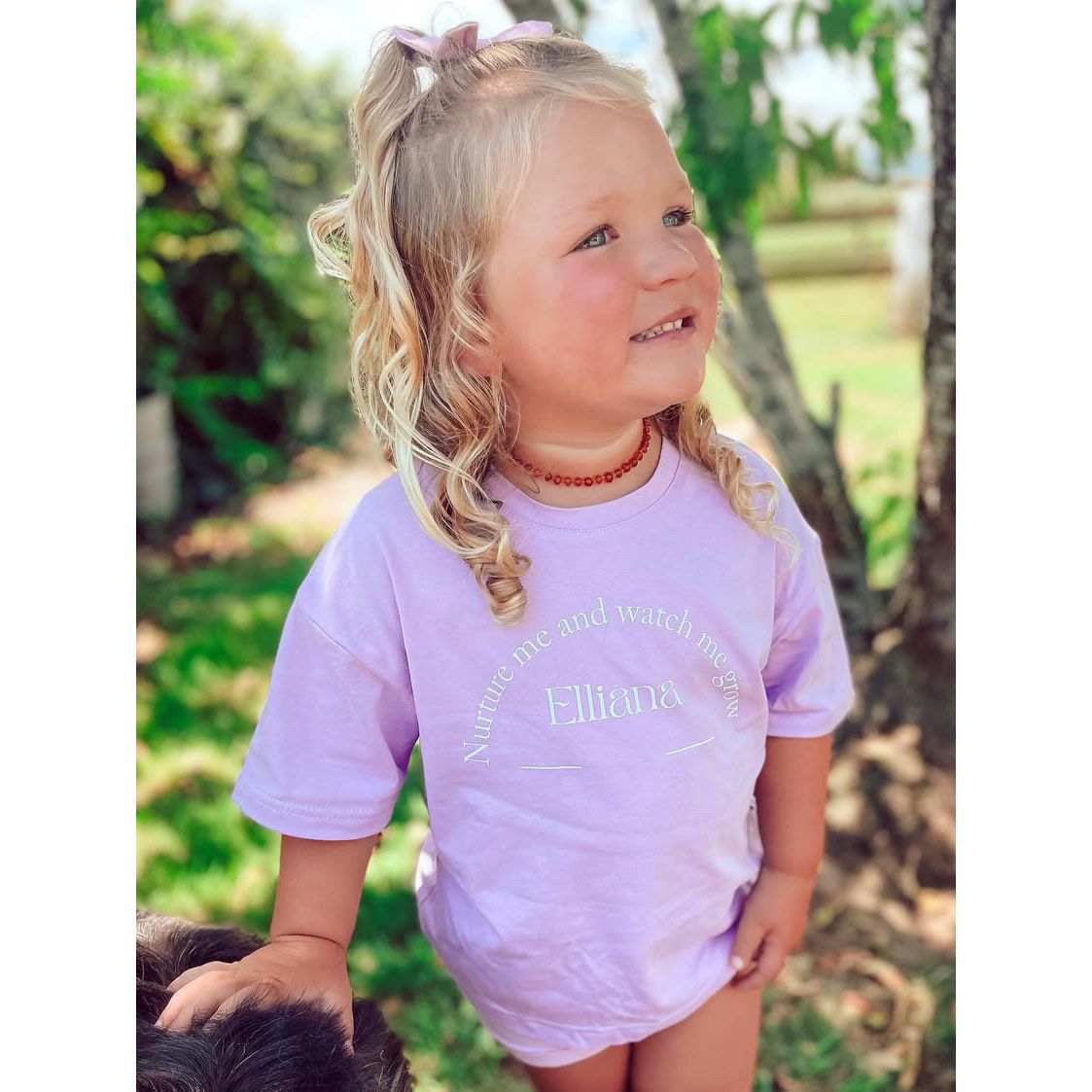 Personalised Tee - Grape(preorder)