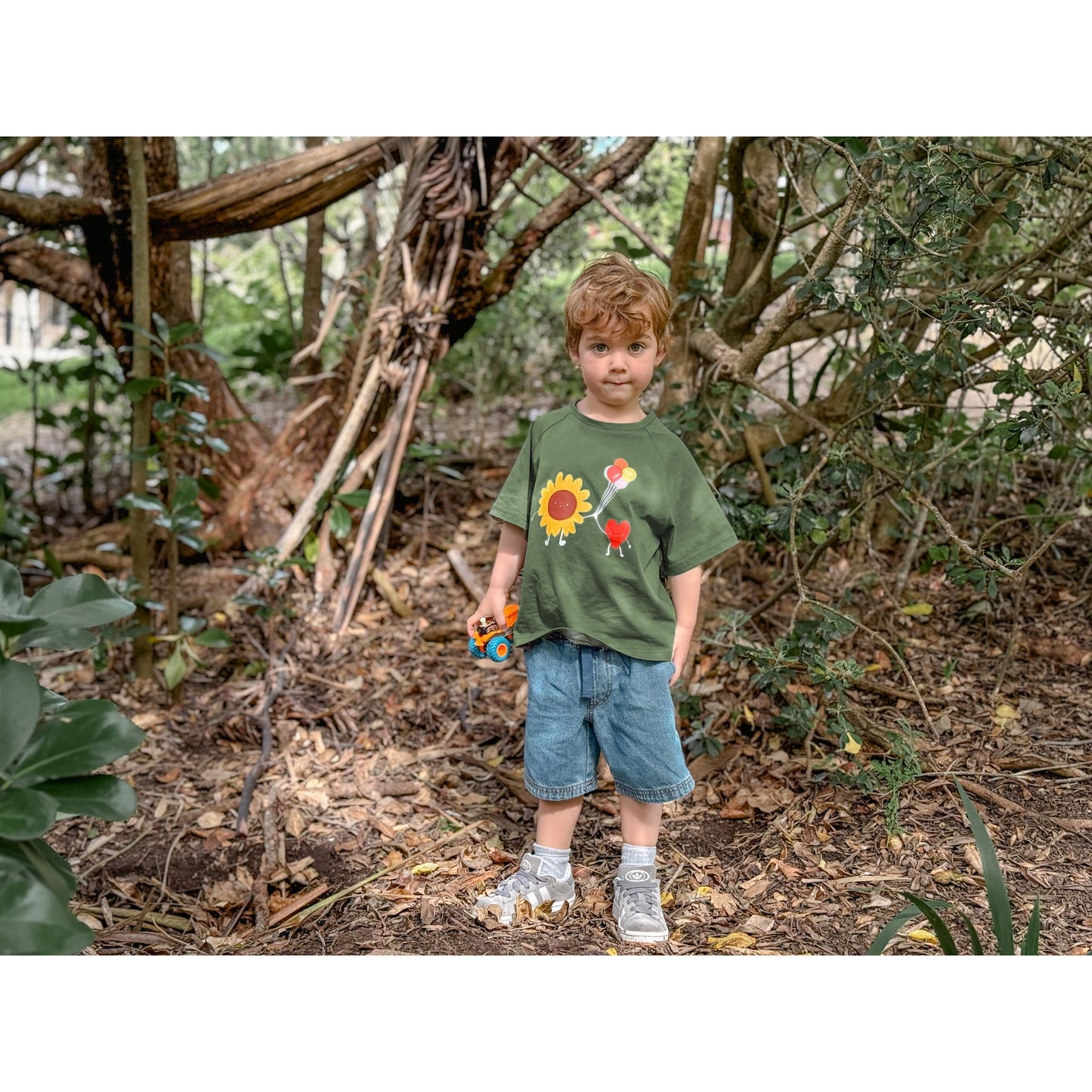 Grow With Love-Forest Boxy Tee