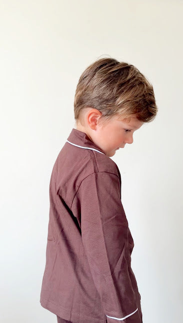Personalised Pyjamas-Coco Brown