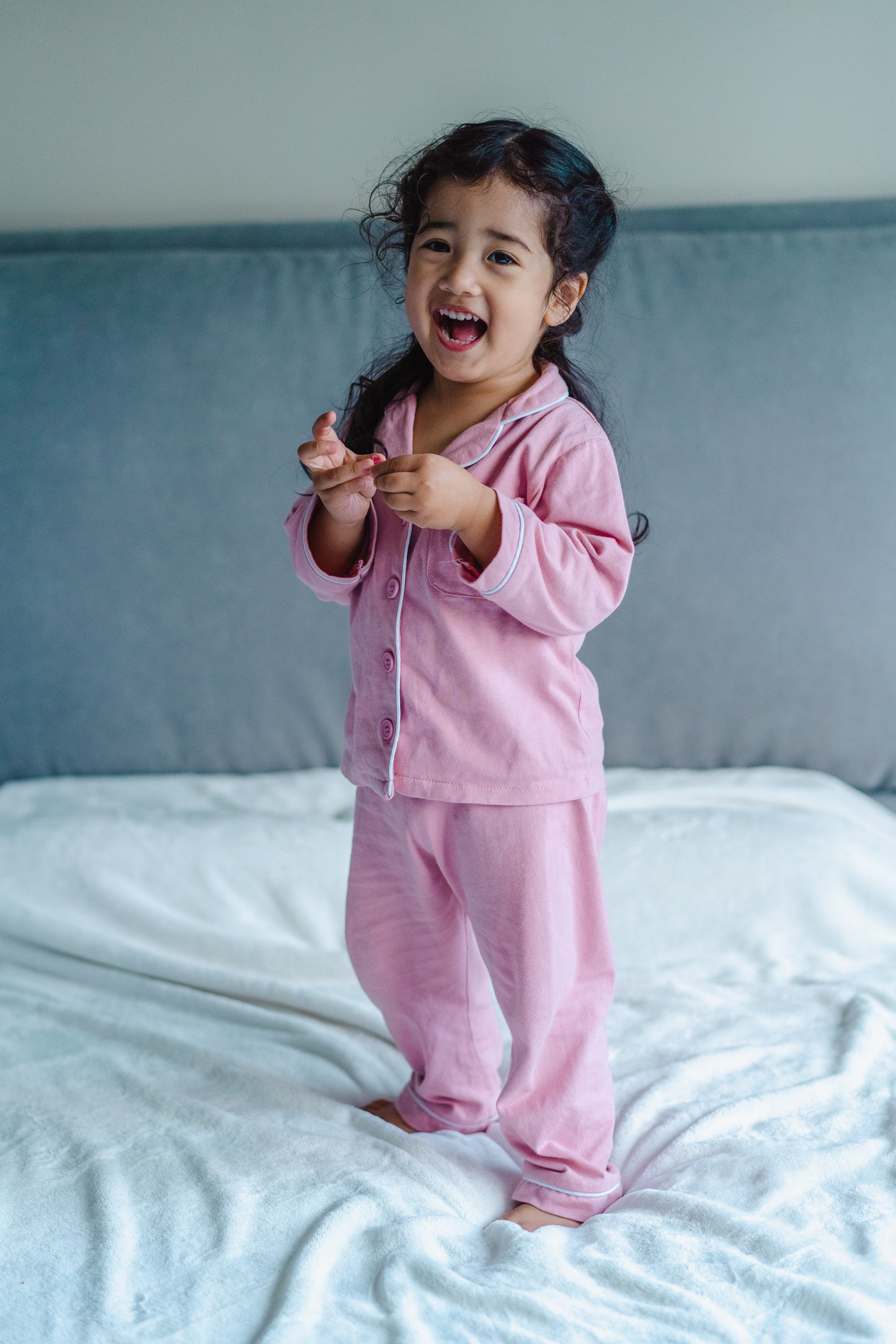 Personalised Pyjamas-Candy Floss Pink