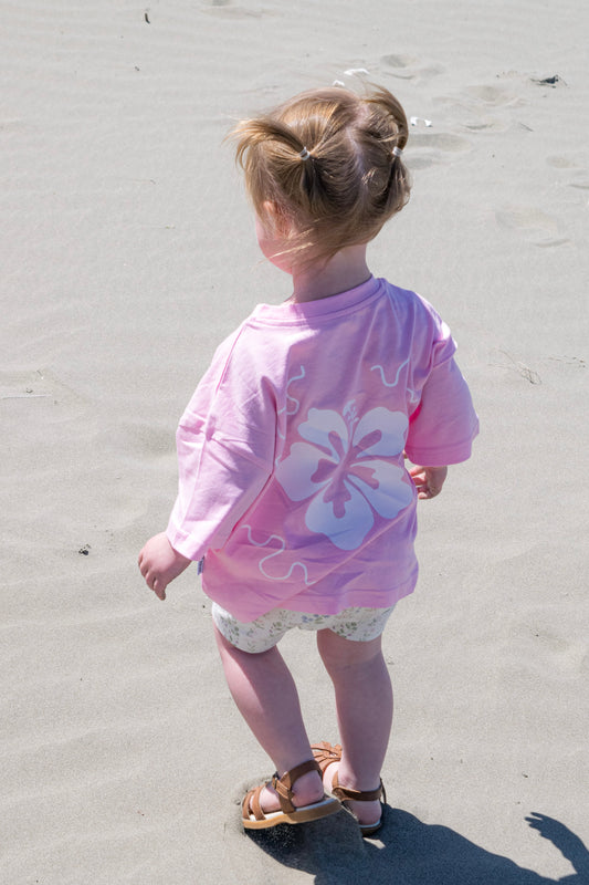 Hibiscus tee-pink (preorder)